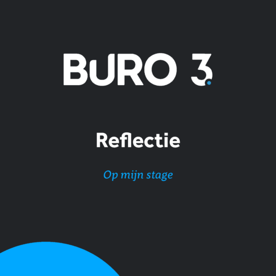 Portfolio item: reflectie