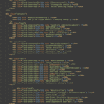 code snippet html front page