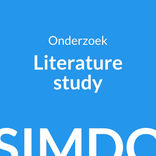 Omslagfoto voor de literature study