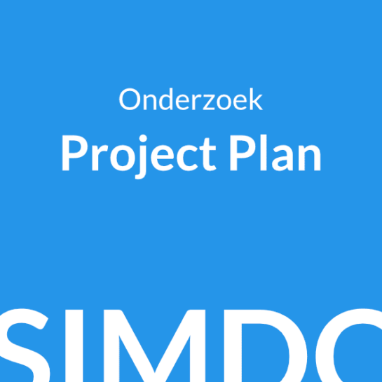 Omslagfoto voor het Project Plan.