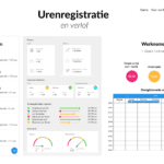 Werkgever dashboard wireframe