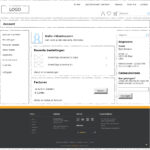 Wireframe account