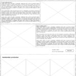 Wireframe product info