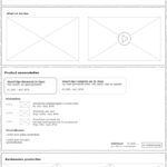 Wireframe product optie 2